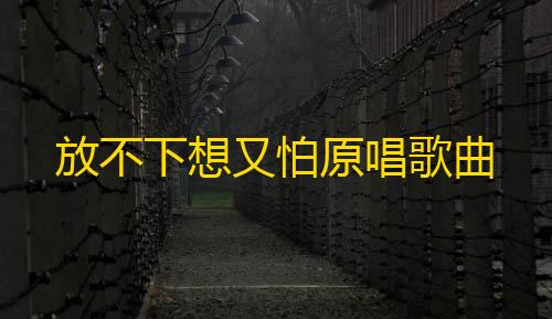 暗区突围加速插件放不下想又怕原唱歌曲